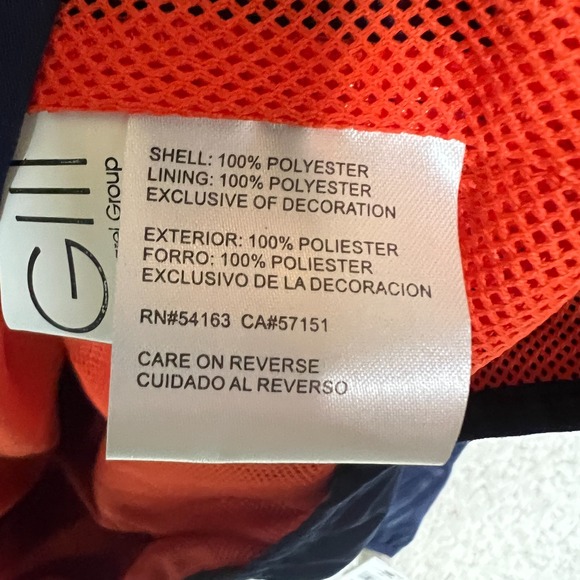 Detroit Tigers Pullover 1/4 Zip Mens 3XL Blue Vented Windbreaker MLB Jacket - Picture 7 of 9